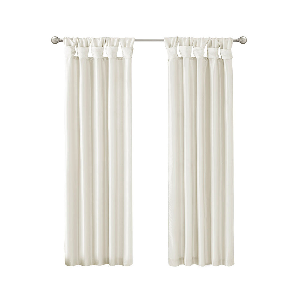 Twist Tab Chic Curtain Panel