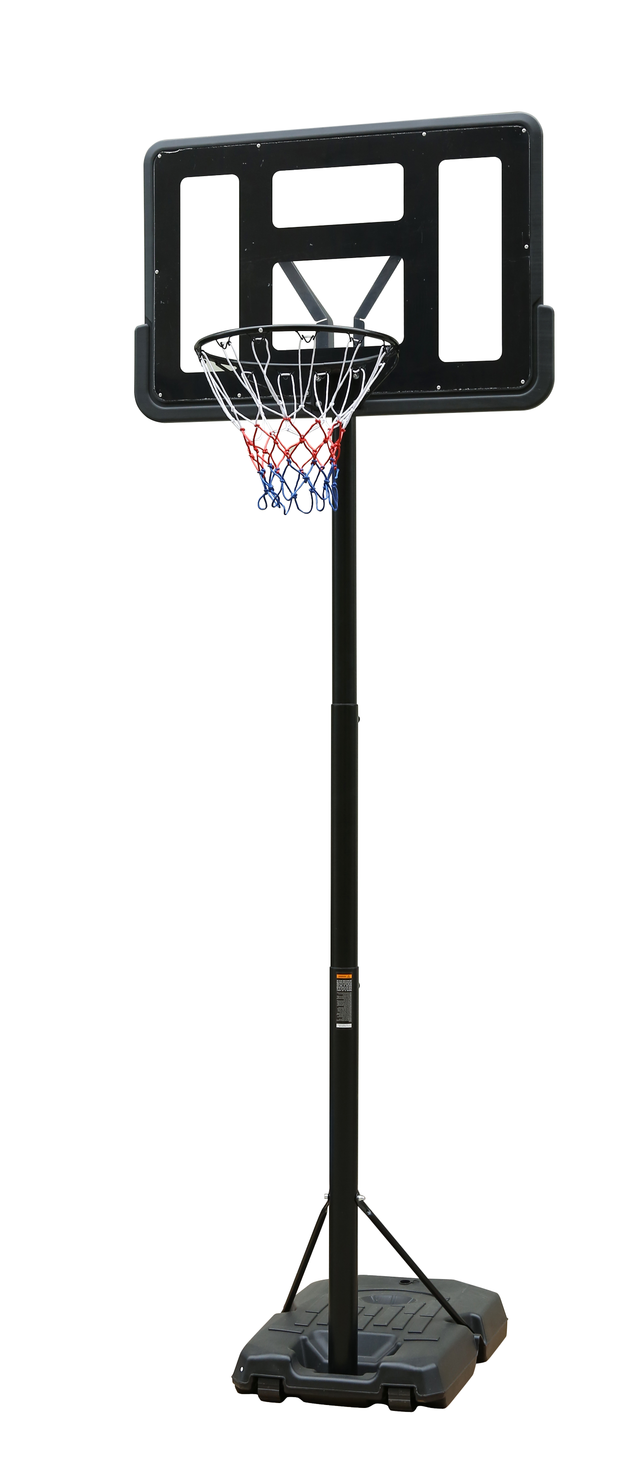 Adjustable Portable Basketball Hoop with Rolling Wheels