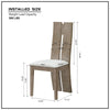 Sleek Comfort Dining Chairs - Set of Two