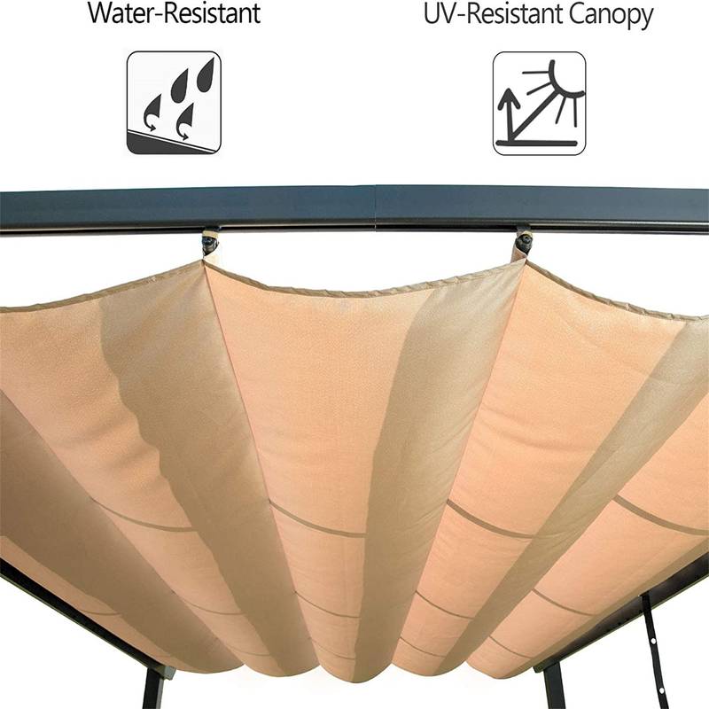 Chic Aluminum Pergola with Sun Shade for Stylish Outdoor Spaces