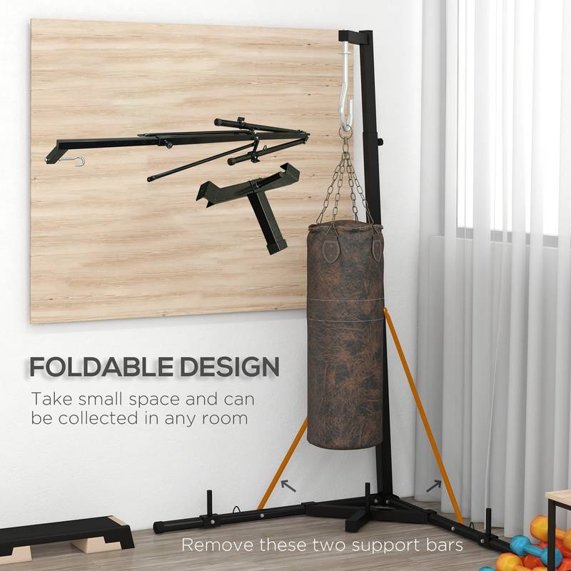 Soozier Adjustable Punch Bag Stand - Ultimate Home Gym Support