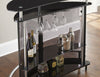 Ariana Black Bar Table & Server