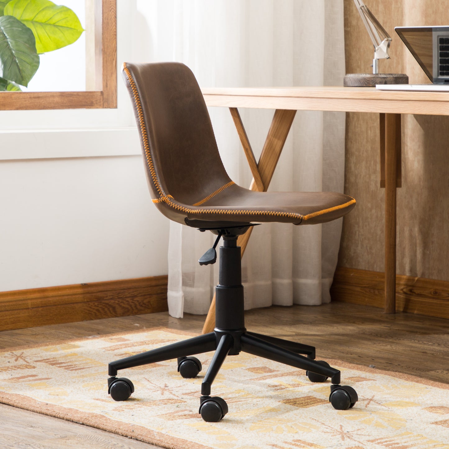 Swivel Luxe Vintage Office Chair