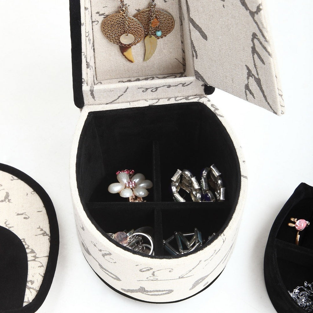 Chic High Heel Jewelry Box with Secret Storage