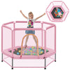 Kids' Safe Bounce Trampoline with Ball Fun!