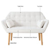 Cozy Love Seat with Pillows - Perfect for Any Space!