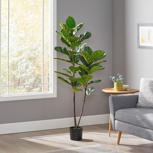 Faux Fiddle Leaf Fig Tree