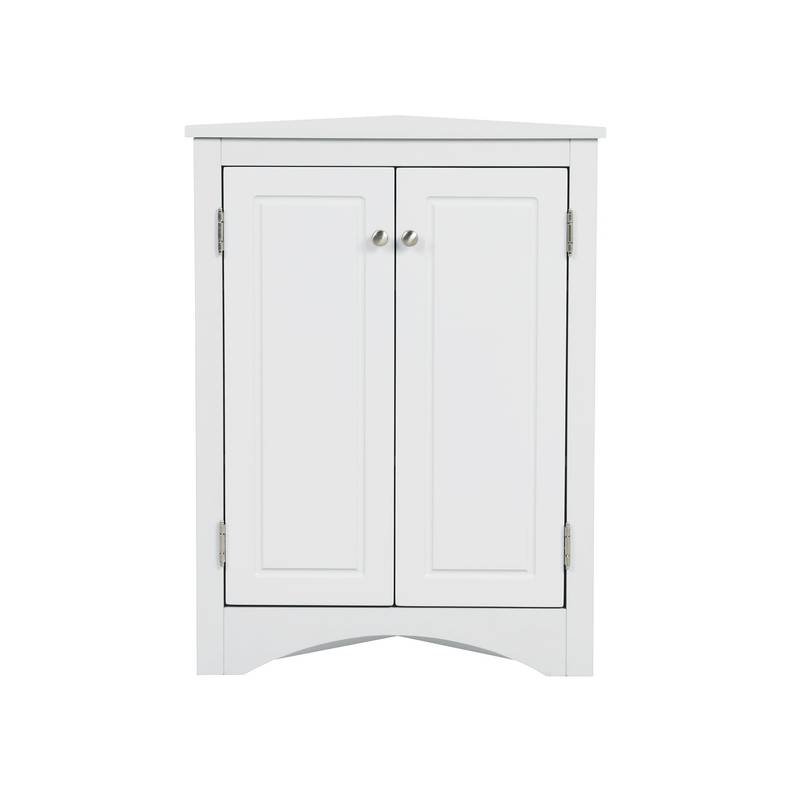 Triangle Storage Stand: Stylish & Adjustable Bathroom Cabinet
