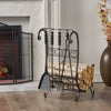 Firewood Organizer & Tools Set