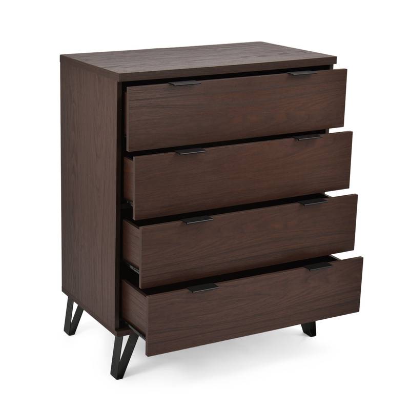 Spacious 4-Drawer Dresser