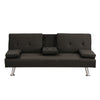 Cozy Futon Sofa Bed with Stylish Armrests