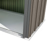 Cozy Corner Metal Shed for Your Garden