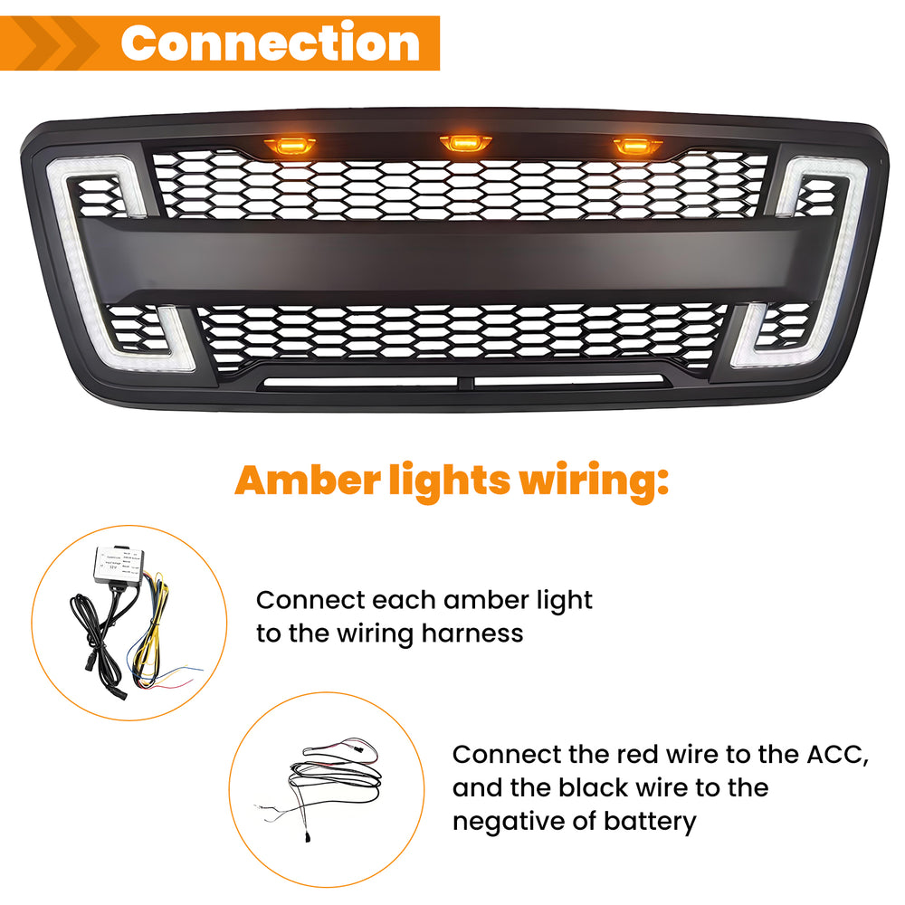 LED Grille Upgrade for Ford F150