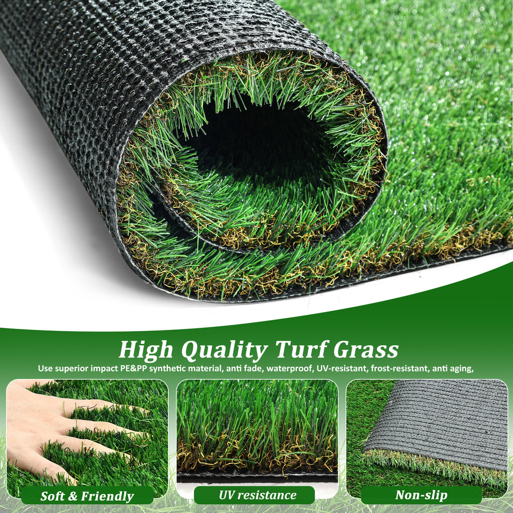 Lush Green Outdoor Turf Runner – Perfect for Patios, Balconies, and Gardens!