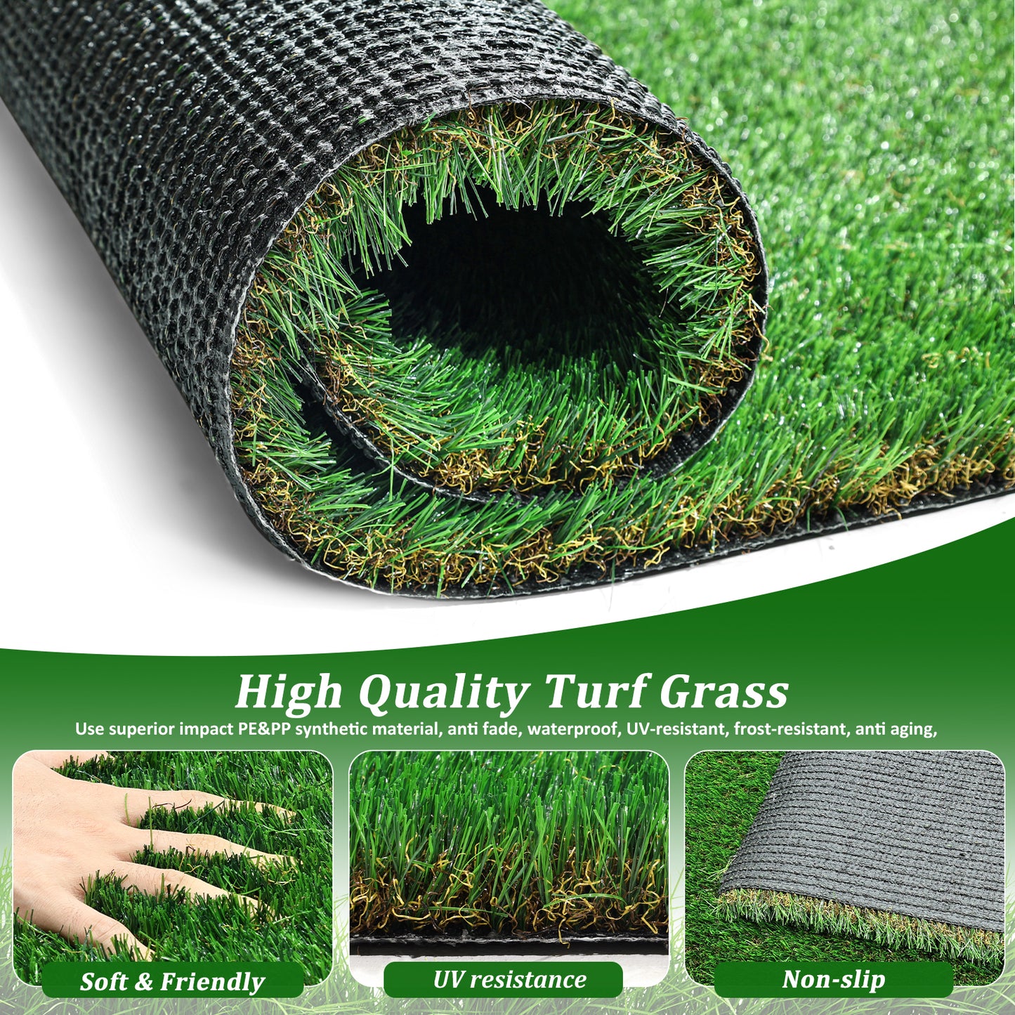 Lush Lawn Outdoor Turf Mat