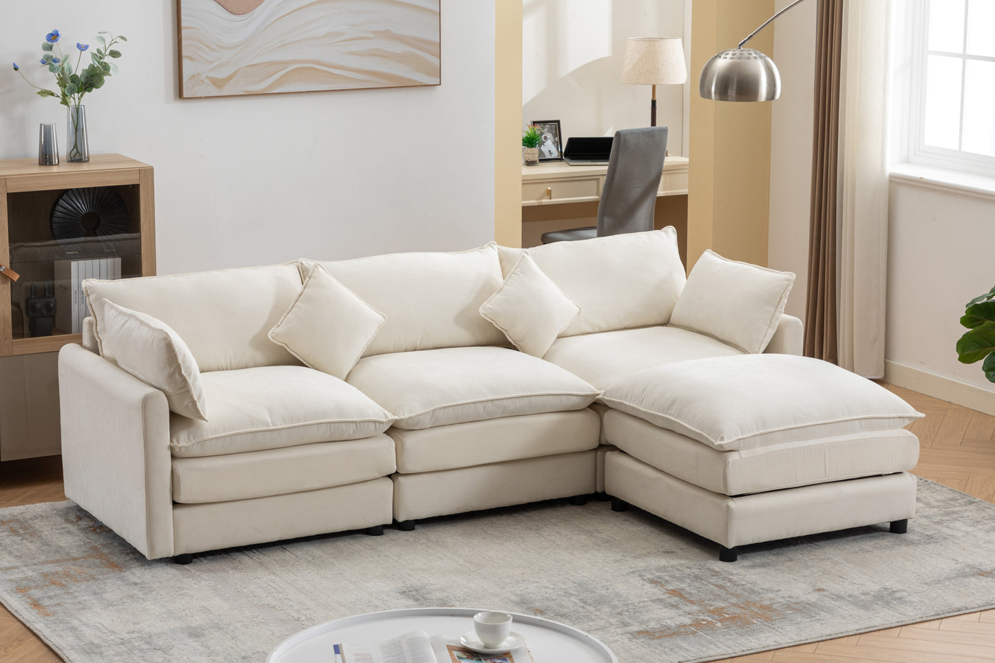 Cozy Corner Modular Sofa Set