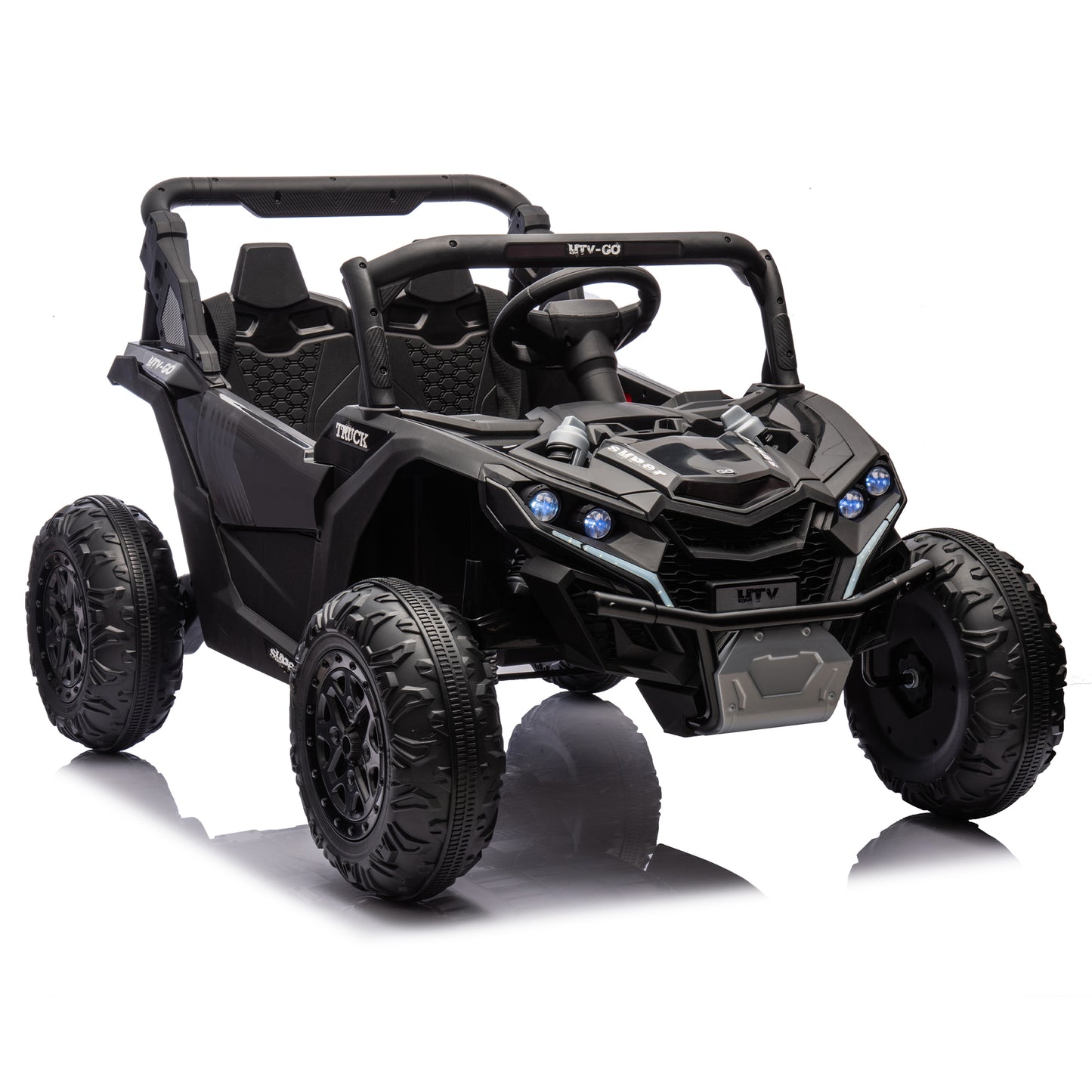 Adventure Buddy: Remote-Controlled Kids’ UTV with Fun Features!