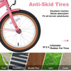 Colorful Kids' Bike with Training Wheels