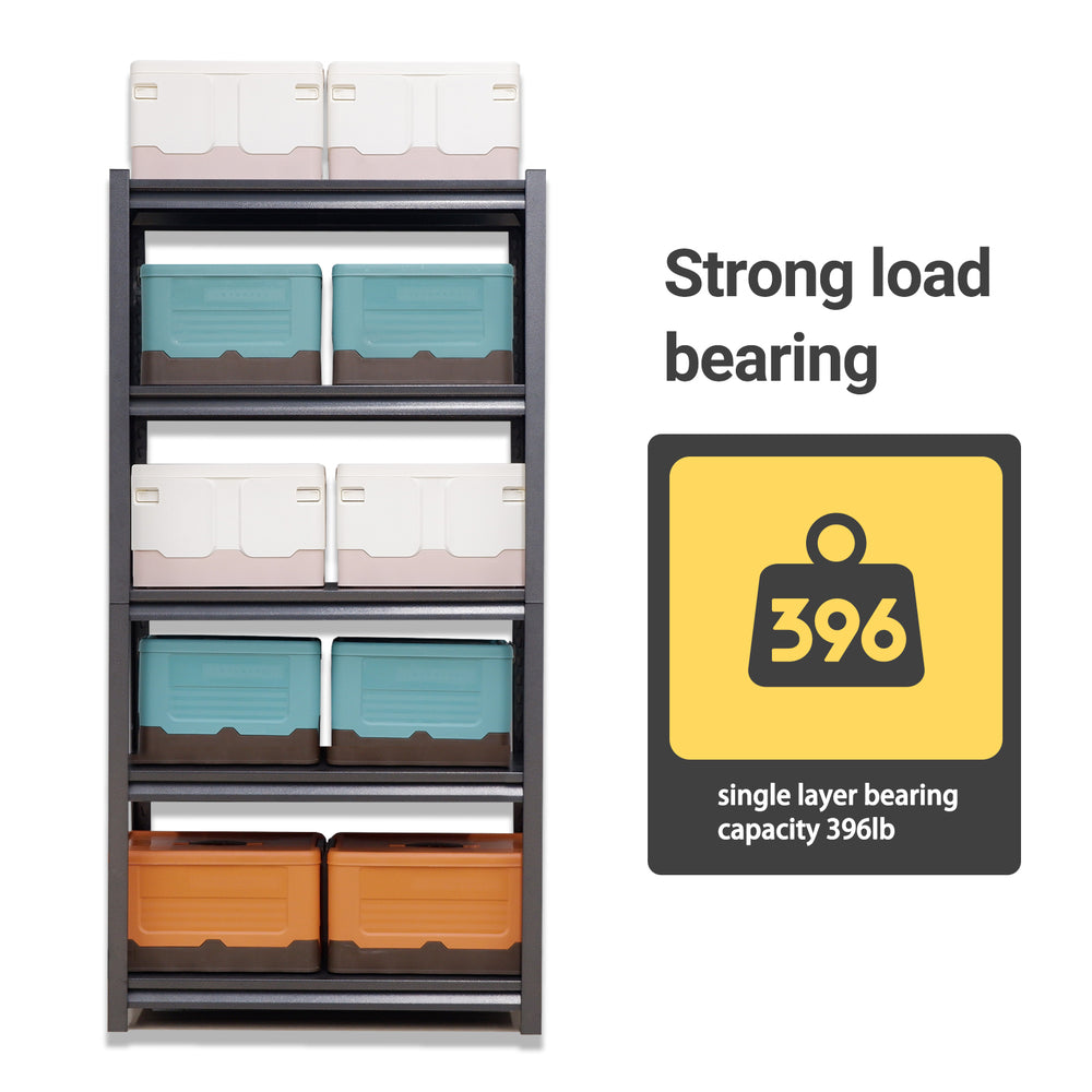 Sturdy 5-Tier Adjustable Garage Shelves