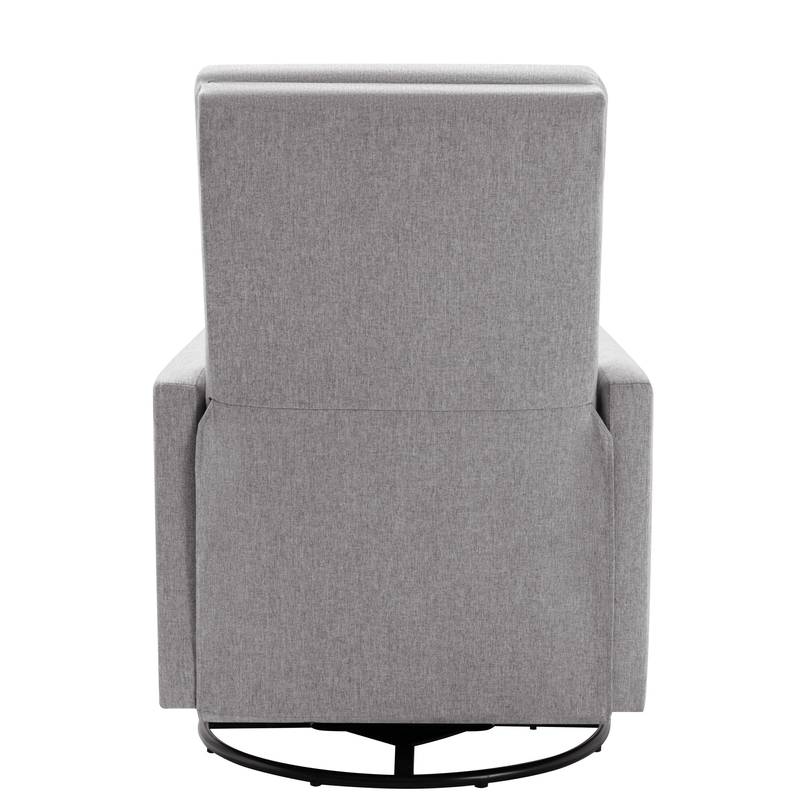 Cozy Gray Rocking Nursery Chair