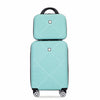 Light Blue Spinner Luggage Set