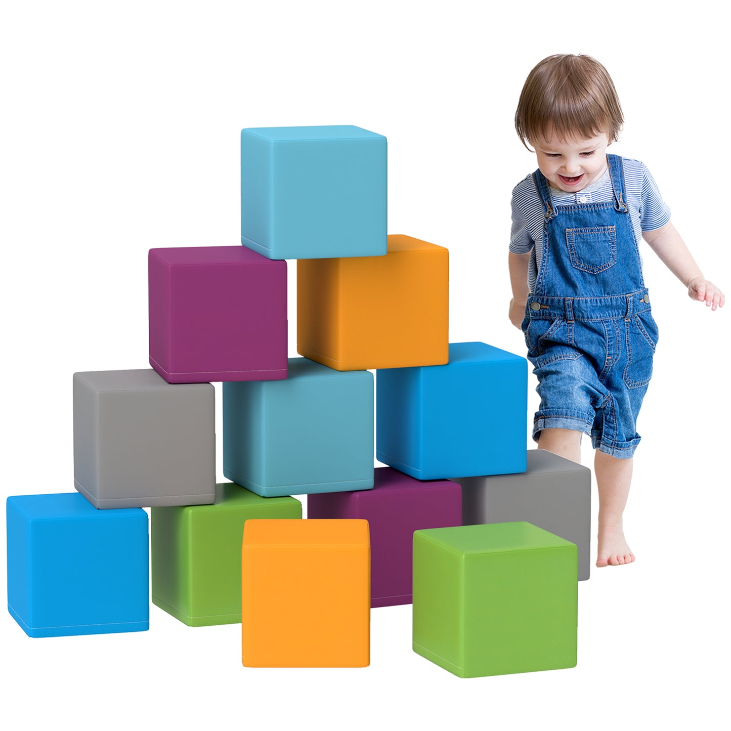 Soozier Soft Foam Block Set for Kids