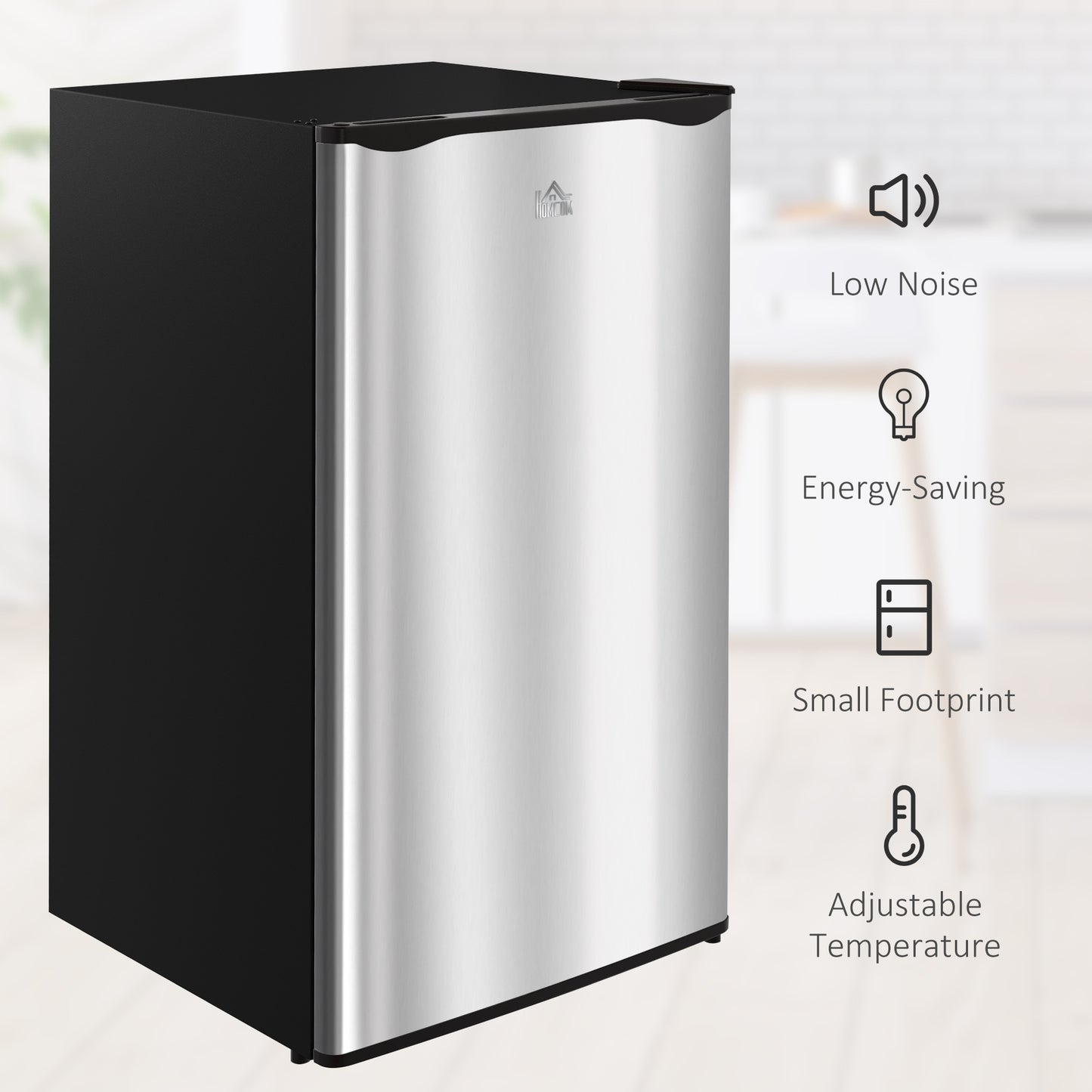 ChillMate Mini Fridge with Freezer - Perfect for Home, Dorm, or Office!