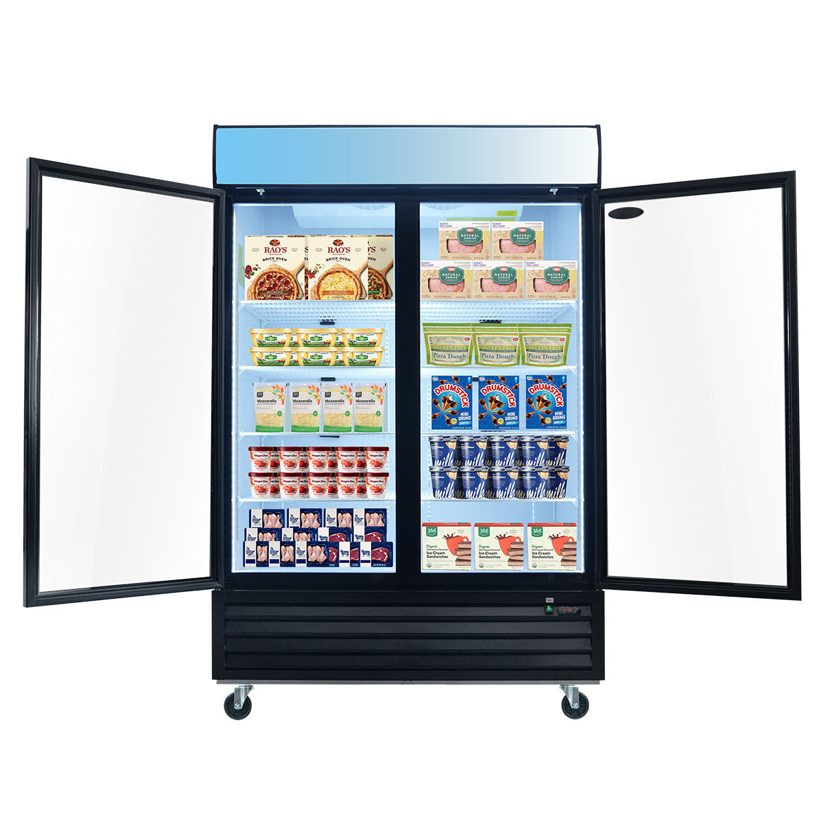 ChillMaster Commercial Glass Freezer