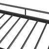 Curvy Black Daybed with Twin Trundle