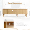 Rattan Chic TV Stand: Stylish Console for Any Room