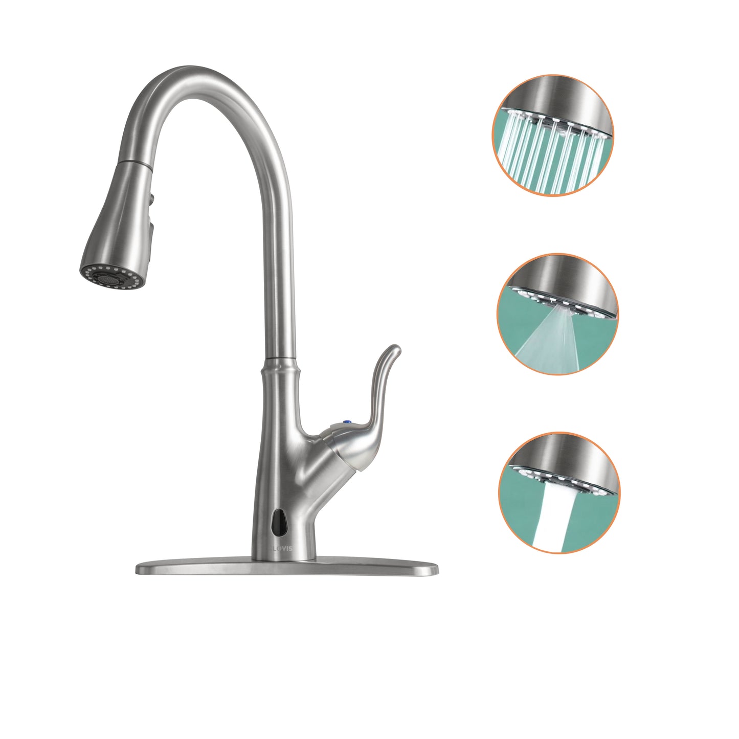 Easy Touch Pull-Down Kitchen Faucet