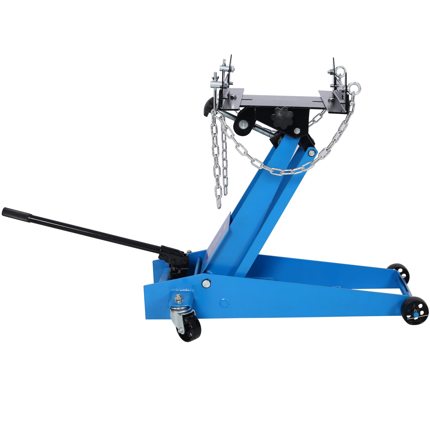 Blue Low-Profile Hydraulic Service Jack