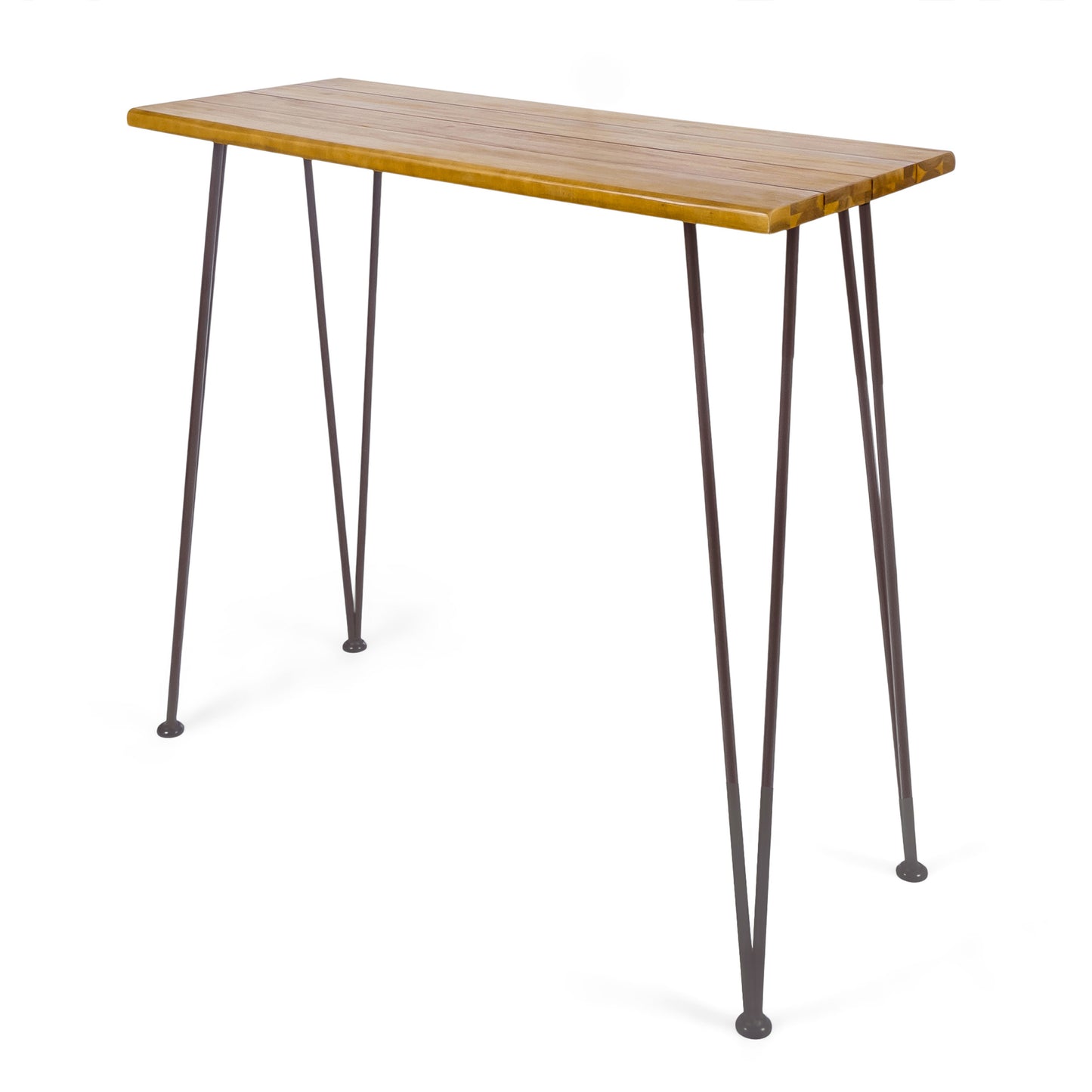 Denali Wood & Metal Bar Table