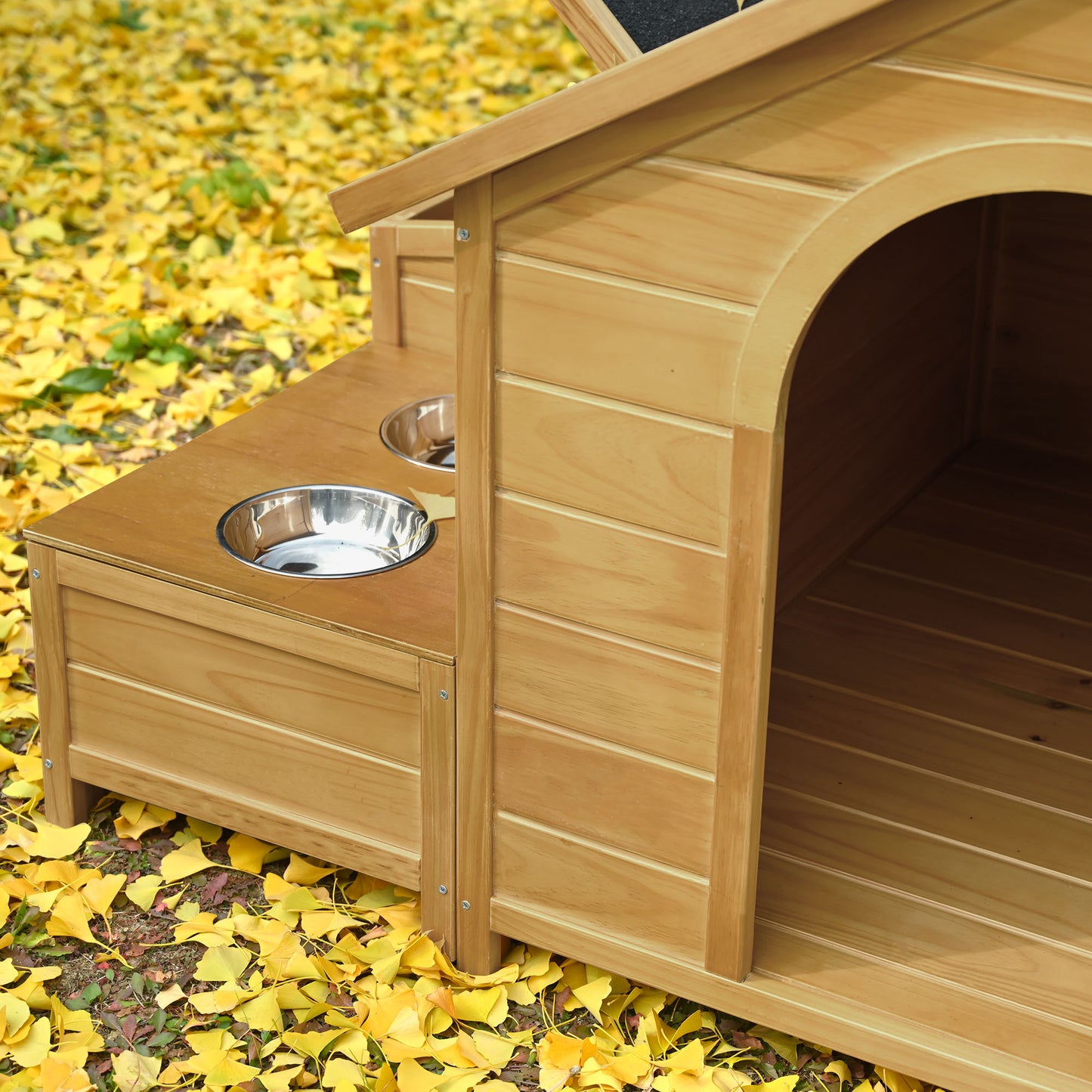 Cozy Cabin Dog House for Large Breeds