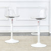 Sleek Spin & Lift Bar Stools – Set of 2