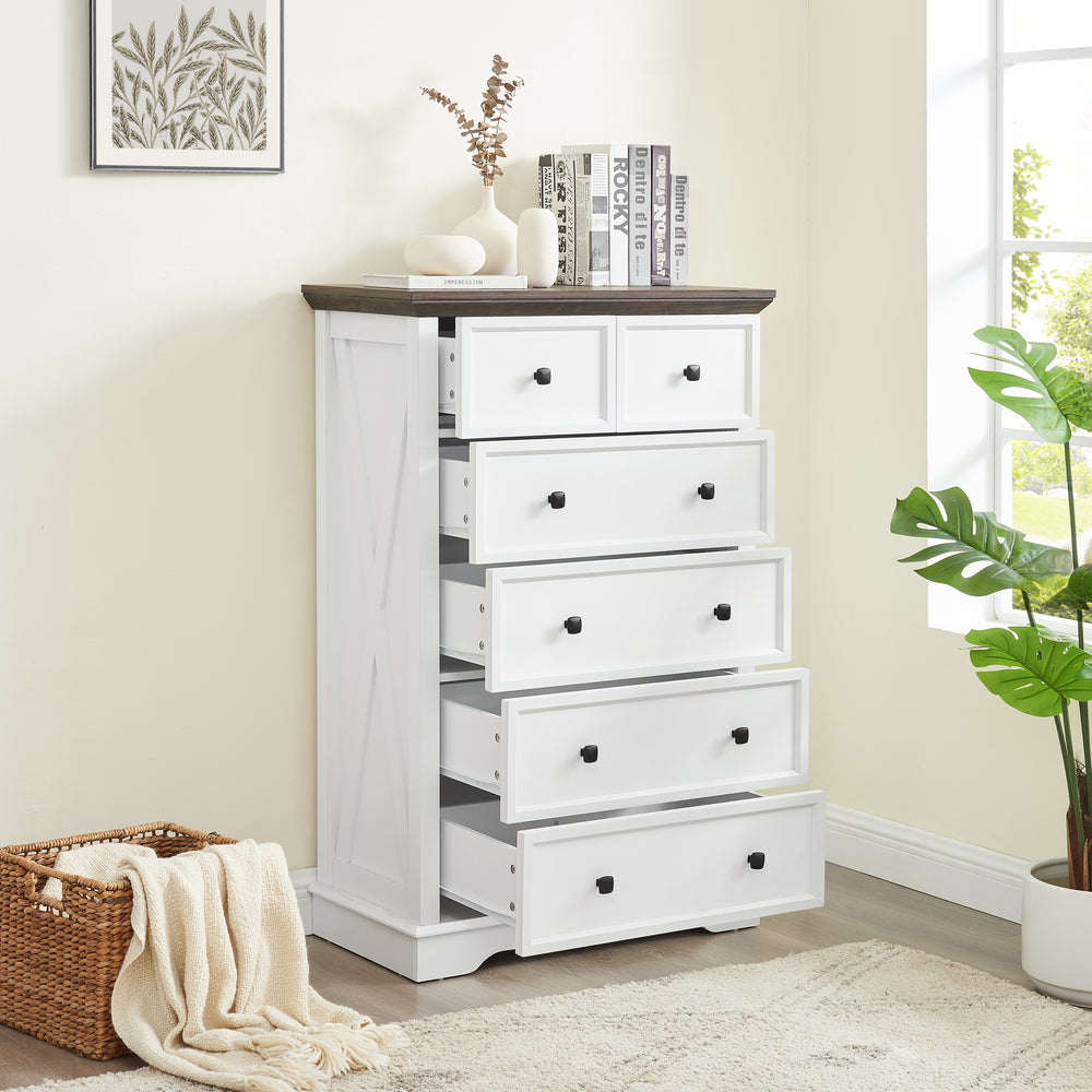 Stylish Storage Chest with 6 Drawers