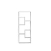 Chic Wood Open Bookcase with Cube Shelves - Perfect for Home Office & Living Room