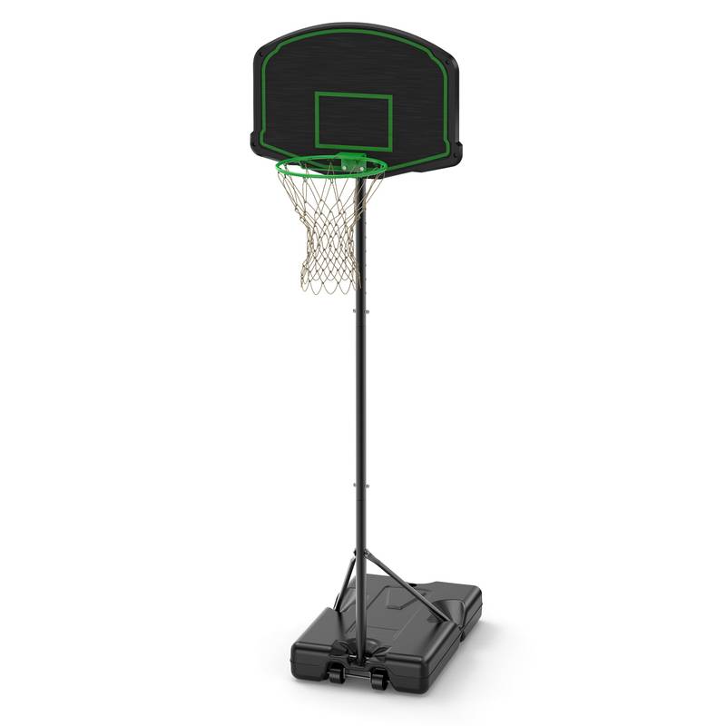 Adjustable Basketball Hoop with Wheels - Perfect for Kids and Youth!