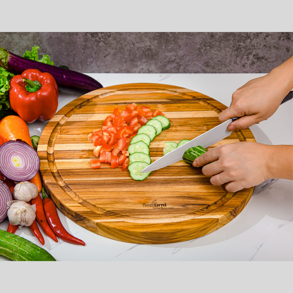 Versatile Teak Cutting & Serving Board