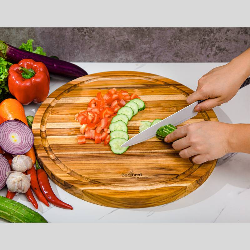 Versatile Teak Cutting & Serving Board