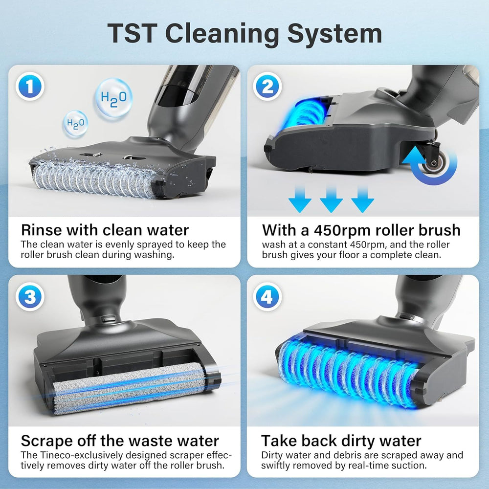 All-in-One Cordless Vacuum & Mop with Self-Cleaning and Fresh Scents