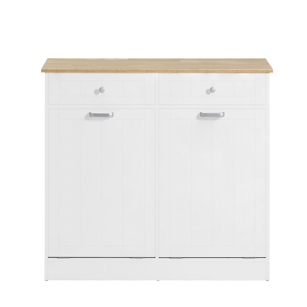 Versatile Pet-Proof Trash & Sorter Cabinet