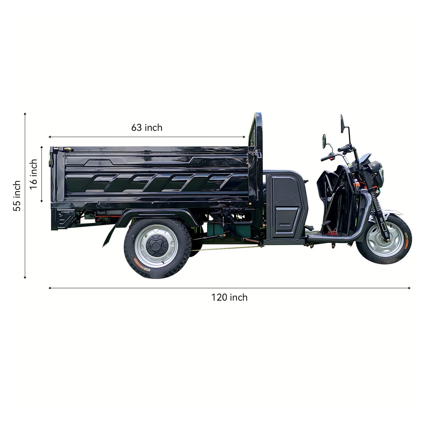 Hydraulic Lift Electric Trike