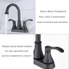 Charming Double-Handle Bathroom Faucet