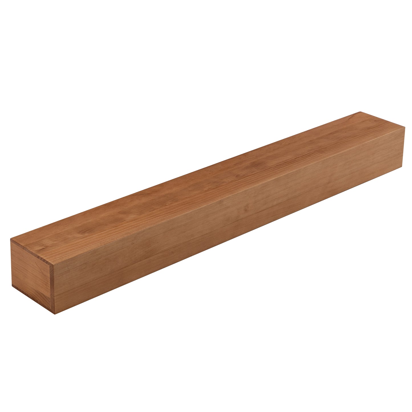 Natural Pine Floating Mantel Shelf