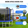 Bounce & Shoot Trampoline with Safety Net