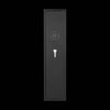 Black Steel Gun Safe with LED Lights & Removable Shelf