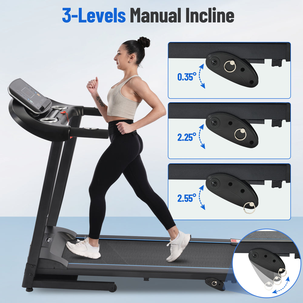 Ultimate Home Treadmill with Speakers and Adjustable Incline