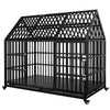 Ultimate Heavy-Duty Dog Crate with Wheels & Dual Access