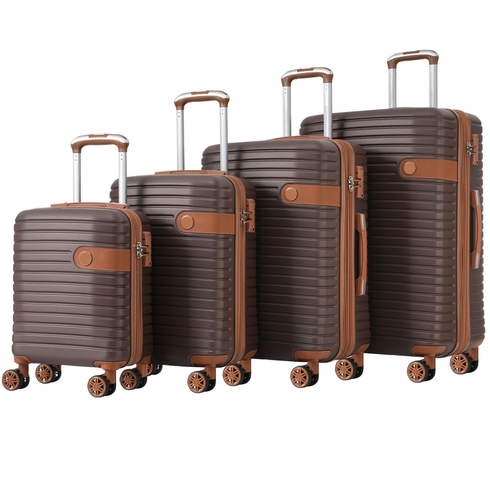 Travel Smart Luggage Set with Packing Cubes & TSA Lock